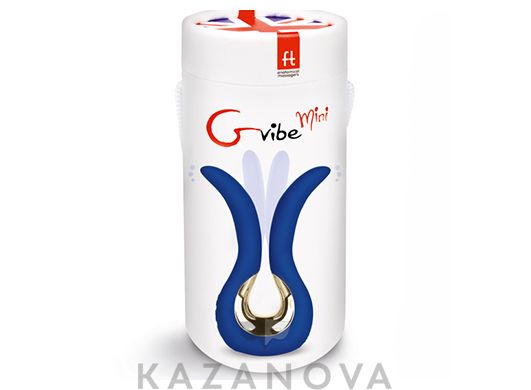 Анатомический вибромассажер Gvibe Mini синий