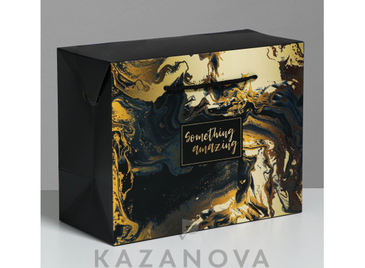 Подарочная коробка "Something amazing" (23х18х11 см)