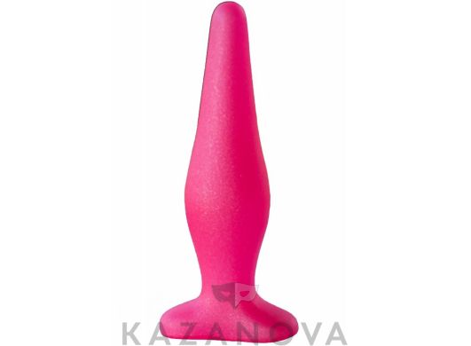 Втулка анальная LoveToy из геля розовая 13,5 см 400