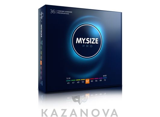 Презервативы MY.SIZE ширина 57 мм, длина 178 мм 36 шт.