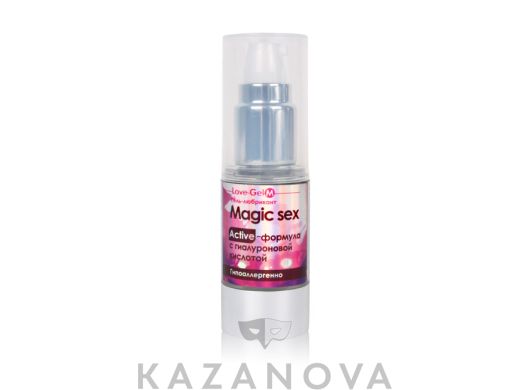 Любрикант 20 мл ухаживающий Lovegel Magic Sex на водной основе