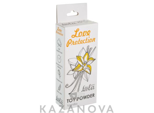 Пудра для игрушек Love Protection с ароматом ванили 15 гр