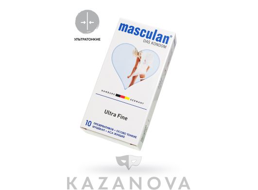 Презервативы особо тонкие MASCULAN Ultra 2 Fine 10 шт.