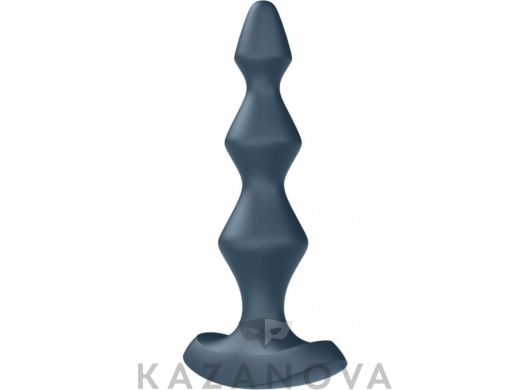 Анальный стимулятор Satisfyer Lolli Plug 1 с вибрацией серый