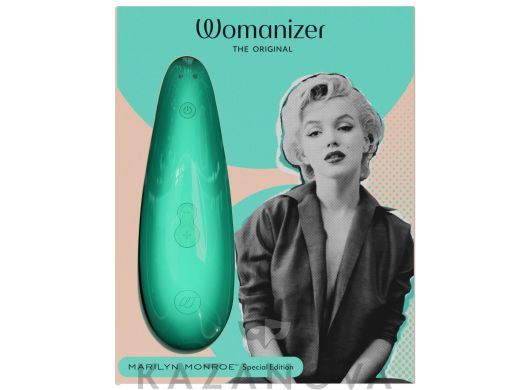 Бесконтактный клиторальный стимулятор Womanizer Original Marilyn Monroe зеленый