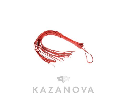 Флогер Sitabella из натуральной кожи красный