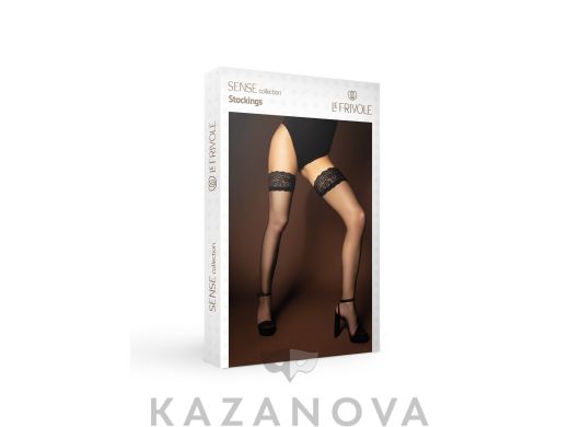 Чулки Le Frivole Sense Collection Stockings с кружевной резинкой