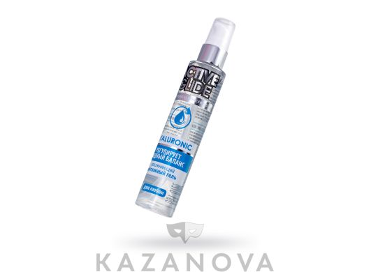 Любрикант 100 мл Active Glide Hyaluronic увлажняющая на водной основе с гиалуроновой кислотой