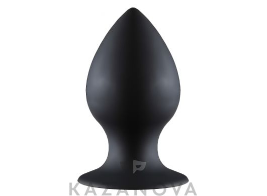 Анальная втулка Lola Toys Thick Anal Plug small силиконовая чёрная