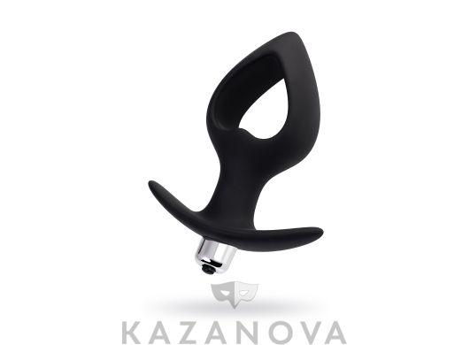 Анальная втулка POPO Pleasure Black Night Edition Cordis M черная