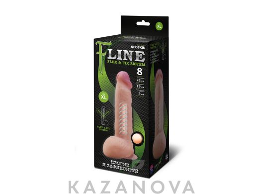 Фаллоимитатор из киберкожи Love Toy Fline XL 22 см 703