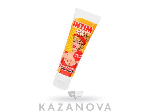 Гель любрикант 60 мл Intim НОT Limited Editioт на водной основе