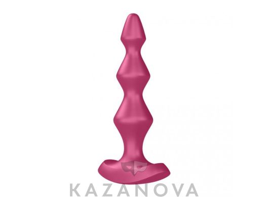 Анальный стимулятор Satisfyer Lolli Plug 1 с вибрацией красный