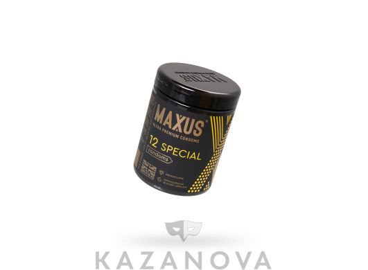 Презервативы MAXUS SO Special X-Edition точечно-ребристые 12 шт.