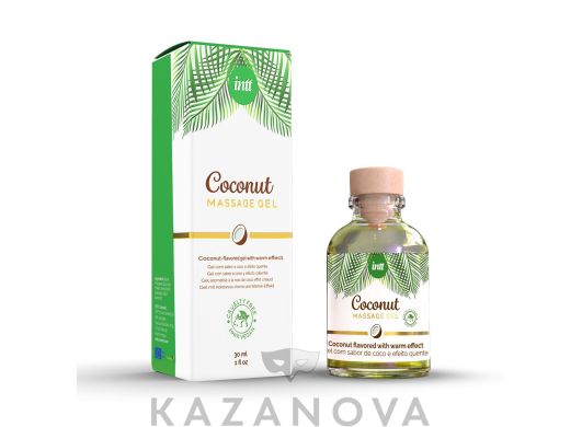 Массажный гель 30 мл Intt Massage Gel ароматизированный