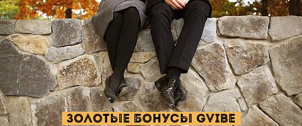 Золотые бонусы Gvibe